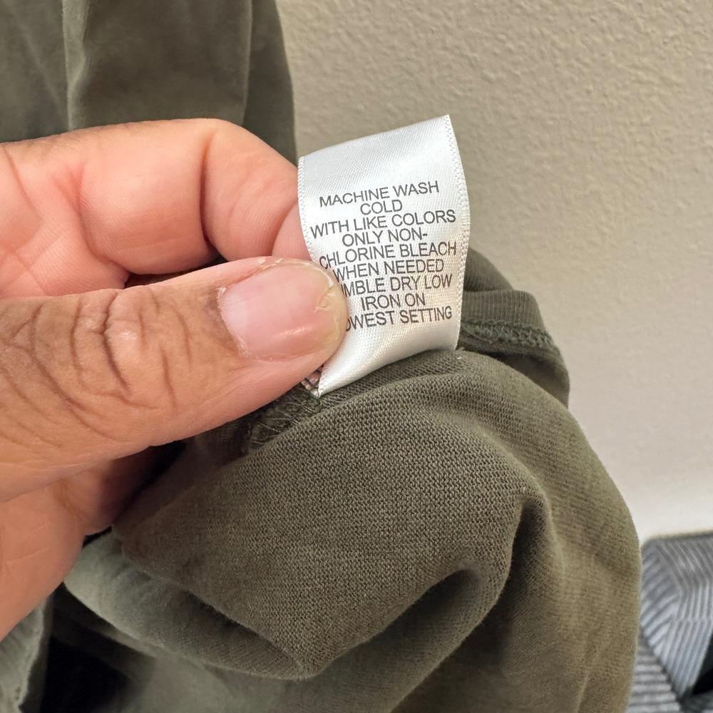Fear of God FOG Collection One Olive Green Longline Tank Top Mens Medium M - Picture 4 of 8